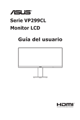 Asus VP299CL Serie Guia Del Usuario