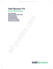 Tobii Dynavox T10 Guia De Inicio Rapido