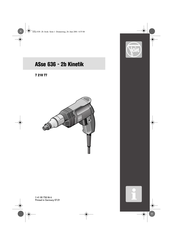 Fein ASse 636-2b Kinetik Manual Del Usuario