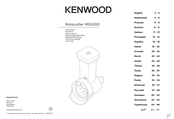 Kenwood MGX300 Manual De Instrucciones