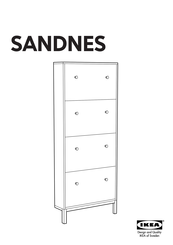 IKEA SANDNES Instrucciones De Montaje