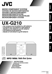 JVC UX-G210 Manual De Usuario