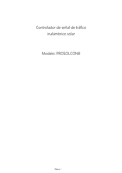 AccessPRO PROSOLCON8 Manual Del Usuario