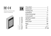 Comunello Automation TACT RADIO Manual Del Usuario