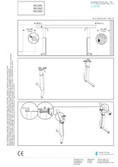 Pressalit Care Indivo RK1082 Instrucciones De Montaje