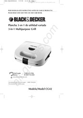 Black and Decker CG42 Guia De Inicio Rapido