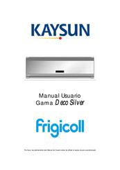 Frigicoll KAYSUN Manual Usuario