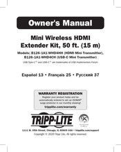 Tripp-Lite B126-1A1-WHD4HH Manual Del Usuario