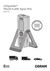 Osram LEDguardian TRUCK FLARE Signal TA19 Guia De Inicio Rapido