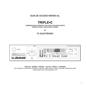 T.C. Electronic TRIPLE-C Guia De Acceso Rápido