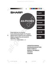 Sharp AN-PH10EX Manual De Manejo