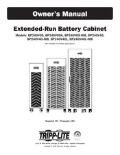 Tripp-Lite BP240V40 Manual Del Usuario