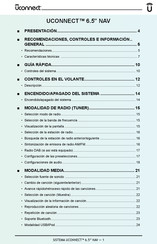 Uconnect 6.5' NAV Manual Del Usuario