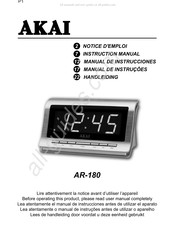 Akai AR-180 Manual De Instrucciones