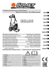 Comet K Steel S Manual De Instrucciones, Uso Y Mantenimiento