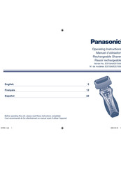 Panasonic ES7056 Instrucciones De Operación