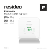 resideo R200 Guia De Instalacion Y Configuración