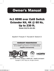 Tripp-Lite B127A-4X1-BH Manual Del Usuario