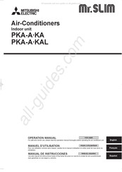 Mitsubishi Electric Mr SLIM PKA-A36KAL Manual De Instrucciones