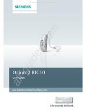 Siemens Orion 2 RIC10 Guia Del Usuario