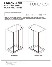 Foremost LAGOON - LGDP Manual Del Usuario