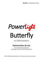 ADMETEC PowerLight Butterfly Instrucciones De Uso