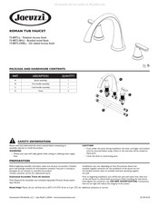 Jacuzzi 73-BRT2-ORB-J Manual Del Usuario