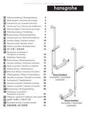 Hansgrohe Unica Comfort 26324400 Modo De Empleo/Instrucciones De Montaje