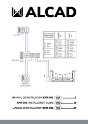 Alcad KPR-001 Manual De Instalación