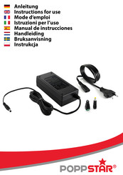 Poppstar Y980-1206000 Manual De Instrucciones