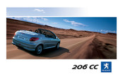 PEUGEOT 206 CC 2006 Manual De Instrucciones