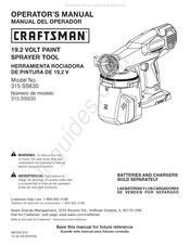 Craftsman 315.SS630 Manual Del Operador