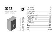 Comunello Automation GINDEXEUN0B00A Manual Del Usuario