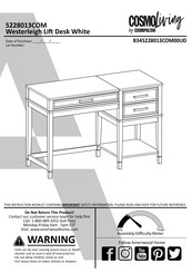 Cosmopolitan COSMOliving 5228013COM Manual De Instrucciones