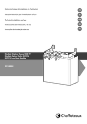 CHAFFOTEAUX 3318902 Instrucciones De Instalación Y El Uso