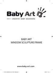 Baby Art WINDOW SCULPTURE FRAME Manual Del Usuario