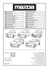 Mazda BK4K-V4-085 Instrucciones De Instalación
