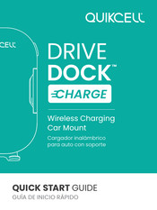 Quikcell DRIVE DOCK CHARGE Guia De Inicio Rapido