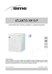 Sime ATLANTIS 30/110 ErP Manual Del Usuario