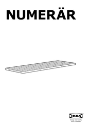 IKEA NUMERAR Manual Del Usuario