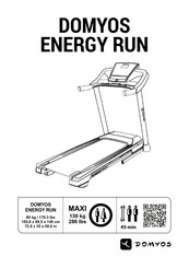 Domyos ENERGY RUN Manual Del Usuario