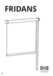 IKEA FRIDANS Manual Del Usuario