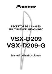 Pioneer VSX-D209-G Manual De Instrucciones