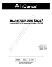 iDance BLASTER 208 Manual De Usuario