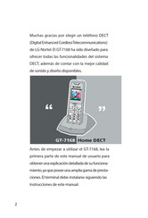 LG-Nortel Home DECT GT-7168 Manual Del Usuario