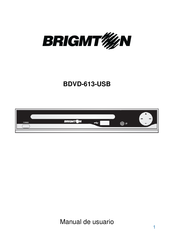 Brigmton BDVD-613-USB Manual Del Usuario