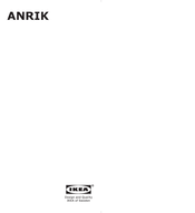 IKEA ANRIK Manual Del Usuario