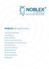 Noblex NV sight II plus Instrucciones Para El Uso