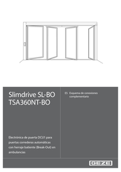 Geze Slimdrive SL-BO Manual Del Usuario