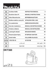 Makita DKT360 Manual De Instrucciones